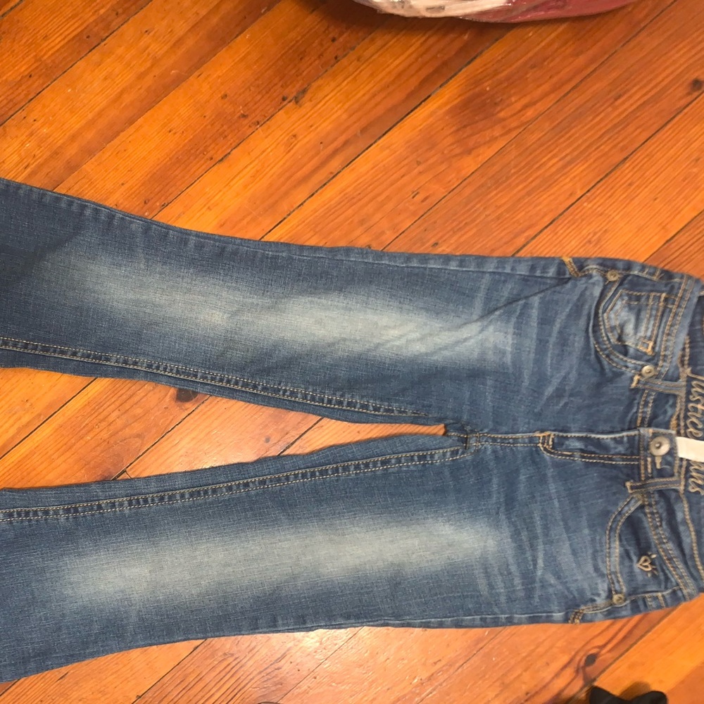 Girls Justice boot cut jeans